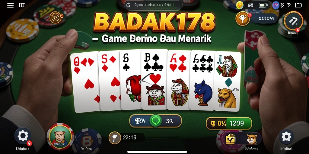 Tampilan gameplay seru dari BADAK178 yang menarik.