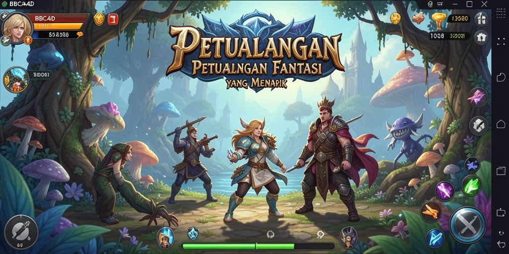 Tampilan gameplay BBCA4D yang menegangkan dan penuh aksi.