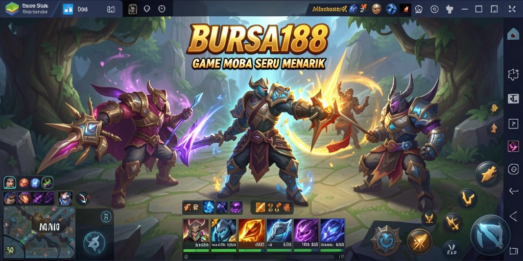 Gameplay seru di arena BURSA188 dengan pertarungan sengit.