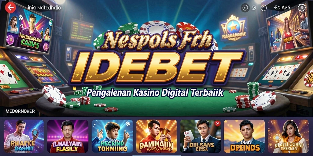Screenshot IDEBET menunjukan gameplay Kasino yang menarik dan mengasyikkan.