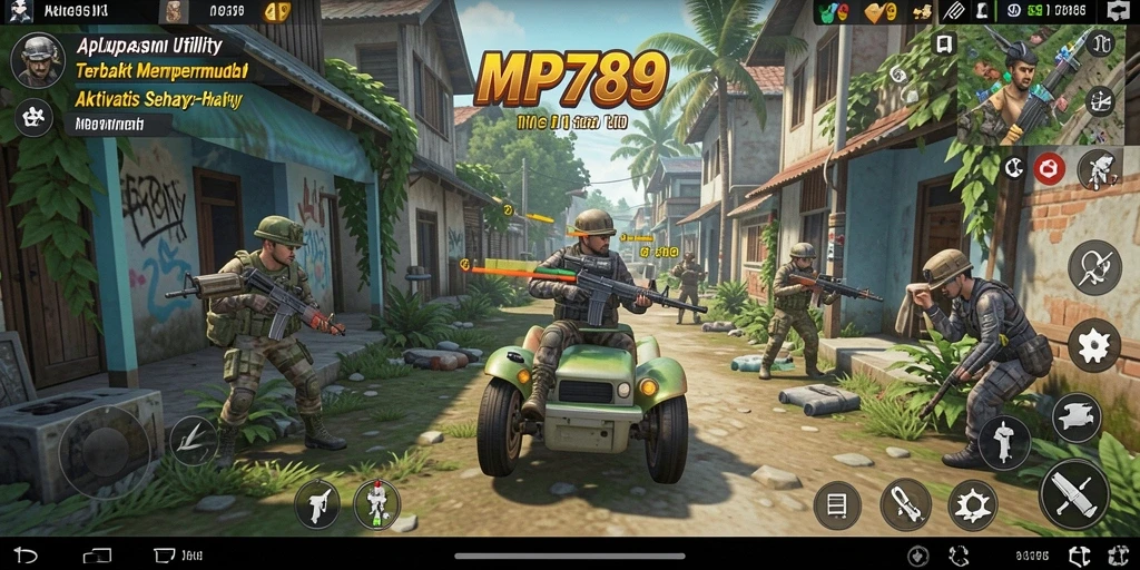 Screenshot utama MVP789 yang menampilkan antarmuka aplikasi Utility yang intuitif.