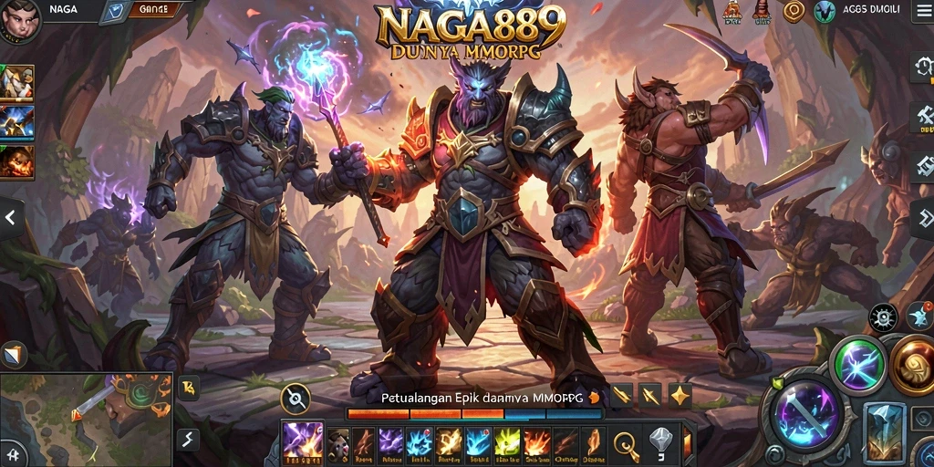 Tampilan gameplay NAGA889 yang memukau dan penuh aksi.