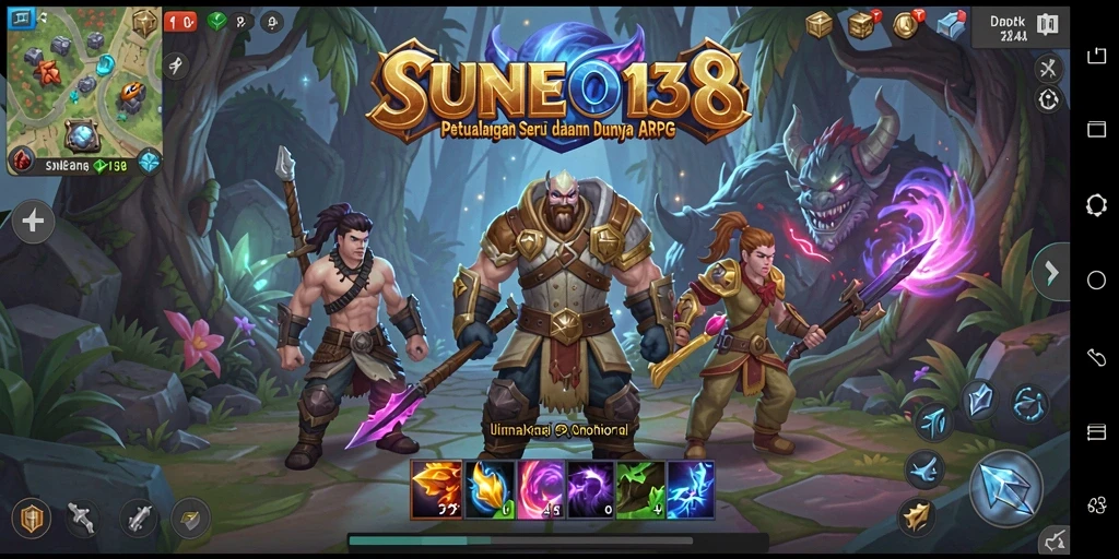 Tampilan gameplay SUNEO138 yang seru dan mengasyikkan.