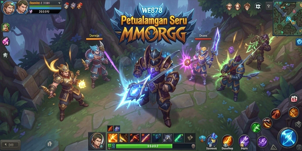 Tampilan gameplay menarik dari WE878 yang menggambarkan pertempuran seru.